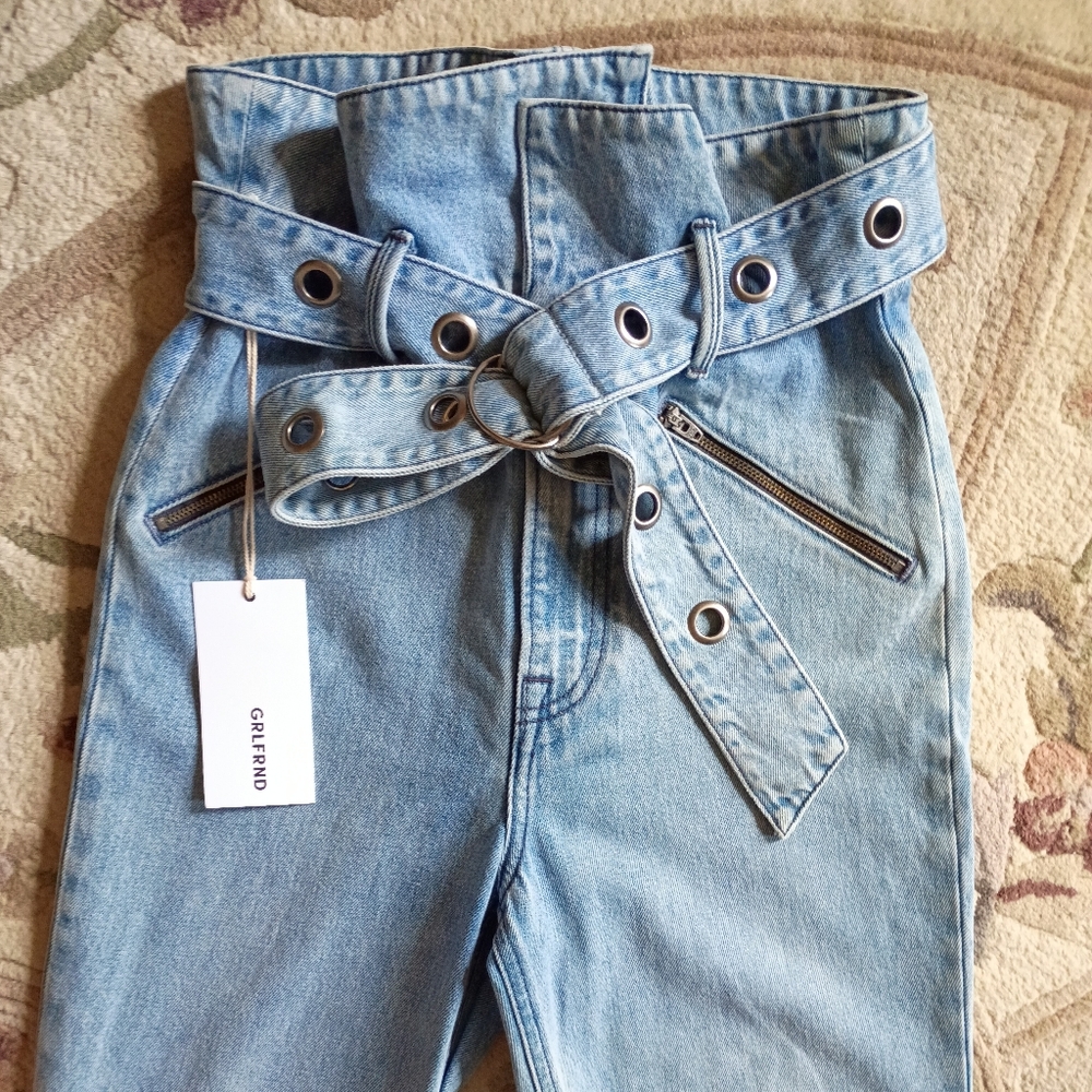GRLFRND High Rise Jeans